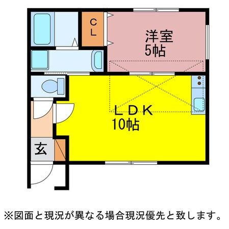 Luce　Uenoの物件間取画像